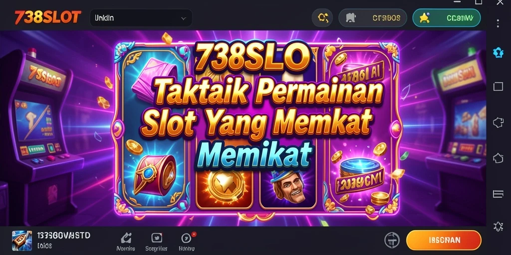 Tampilan gameplay yang menarik dan strategi yang menantang di 738SLOT.