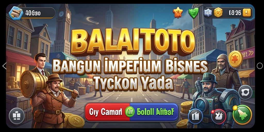 Tampilan gameplay menarik dari BALAITOTO dengan elemen Tycoon yang menyenangkan.