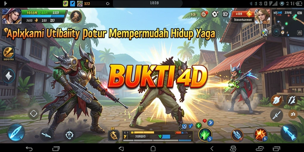 Tampilan antarmuka BUKTI4D yang intuitif dan mudah digunakan.