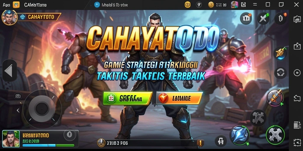 Tampilan menarik dari gameplay CAHAYATOTO yang menantang.