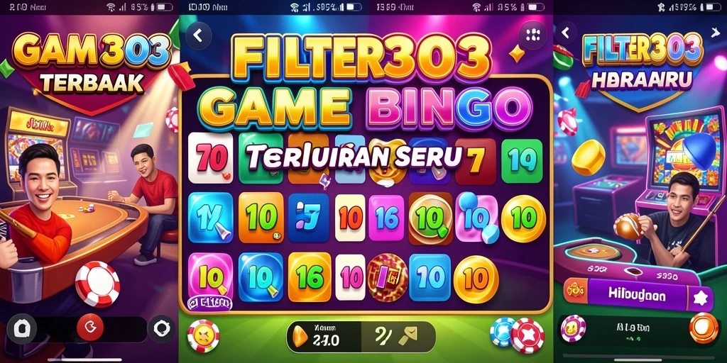 Tampilan gameplay Bingo yang menarik dan interaktif.