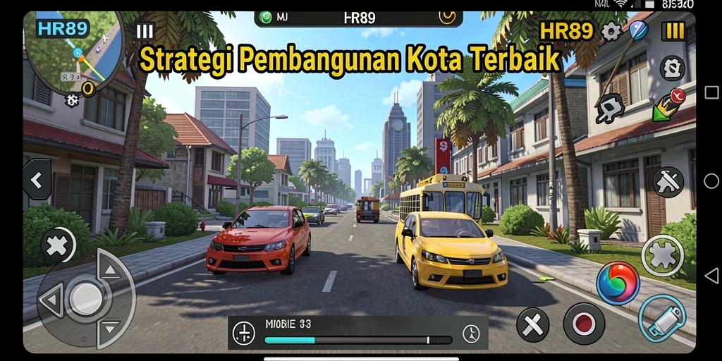 Tampilan gameplay HR89 yang menarik dan penuh strategi.