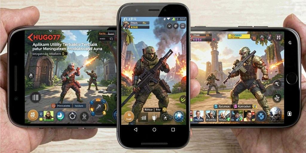 Tampilan antarmuka HUGO77 yang modern dan fungsional.