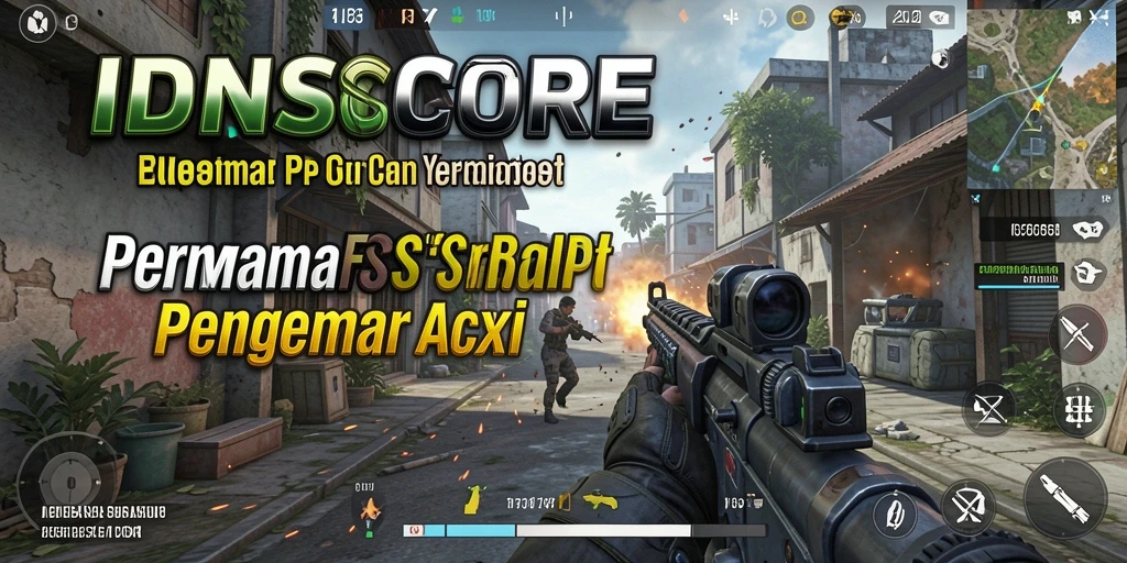 Tampilan screenshot gameplay mendebarkan dalam IDNSCORE.
