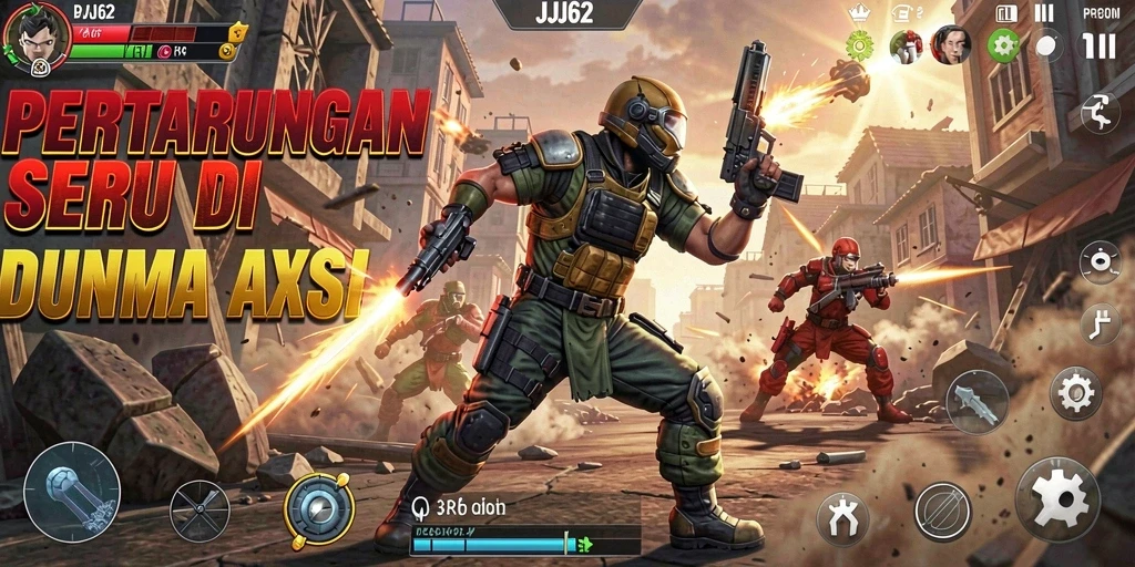 Gameplay seru dengan grafis memukau dari JJ62.