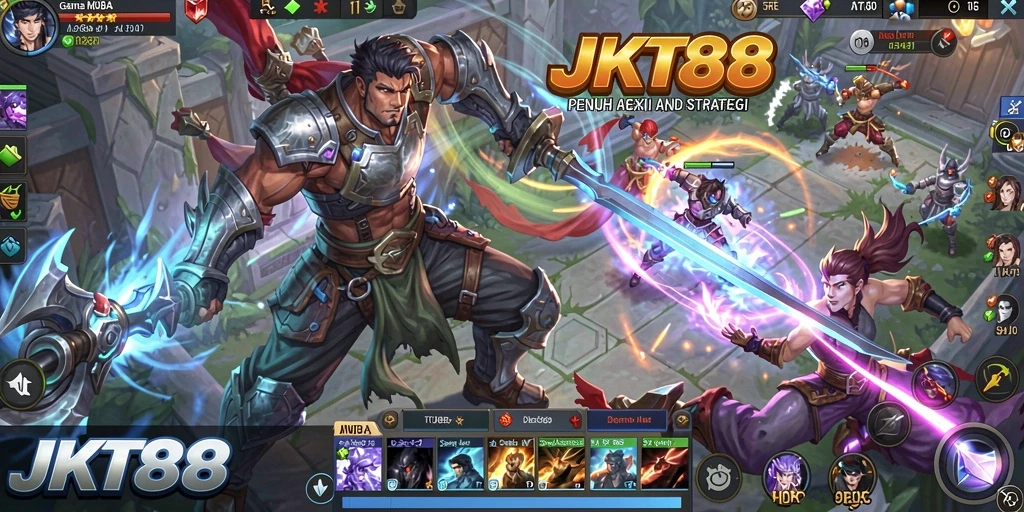 Tampilan utama gameplay <strong>JKT88</strong> yang menarik dan kompetitif.