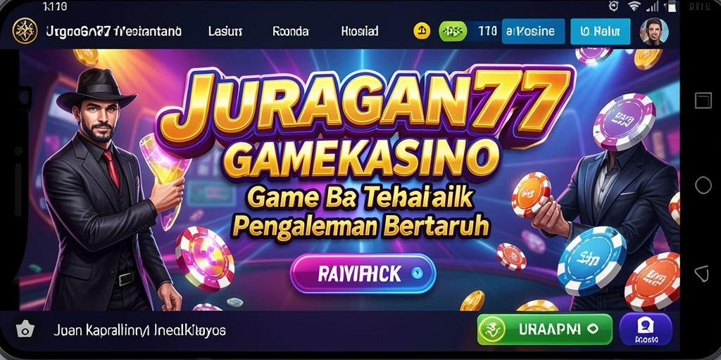 Tampilan permainan seru di JURAGAN77 dengan grafis menakjubkan.