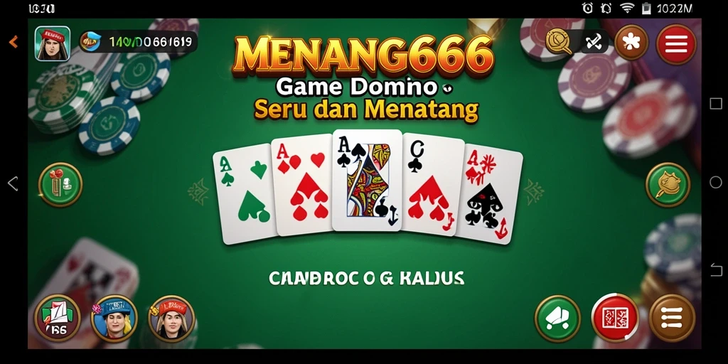 Tampilan antarmuka gameplay seru MENANG666.