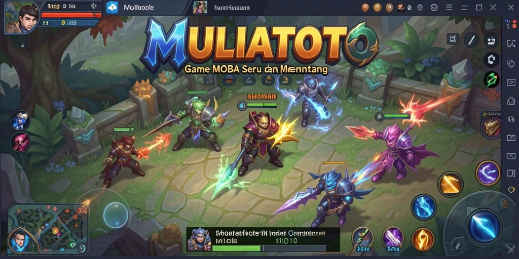 Screenshot gameplay MULIATOTO yang menyoroti aksi seru dan strategis.