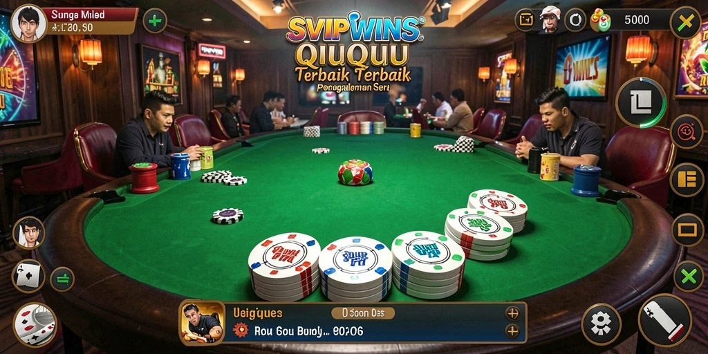Tampilan gameplay seru dari SVIPWINS dalam format QiuQiu.