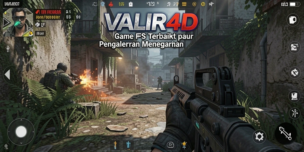 Screenshot gameplay VALIR4D dengan aksi menegangkan dan grafis memukau.